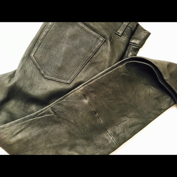 Joes Jeans Leather Skinny Jeans - Picture 2 of 8